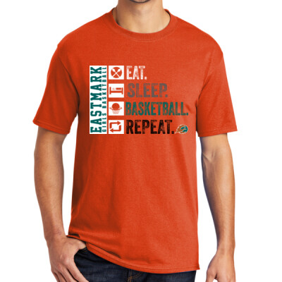 Eat Sleep Ball Repeat Orange Thumbnail